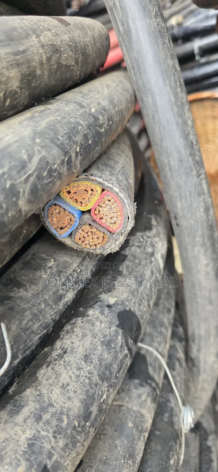 185mmx4core Nigerchin Electric Cable Available