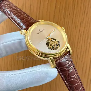 Patek Philippe Leather Strap Watch | Classic Luxury & Style
