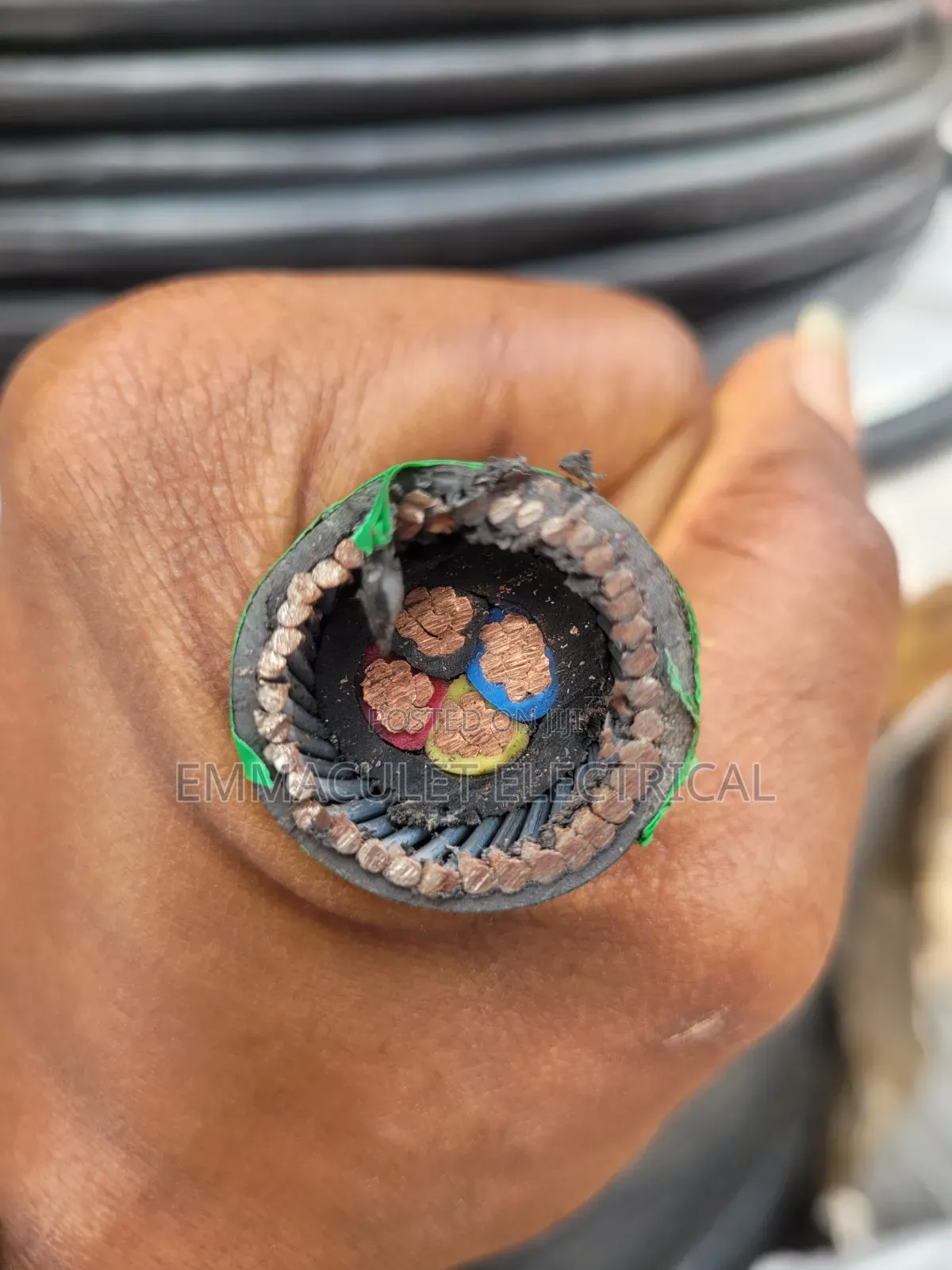 10mmx4core Armoured Cable