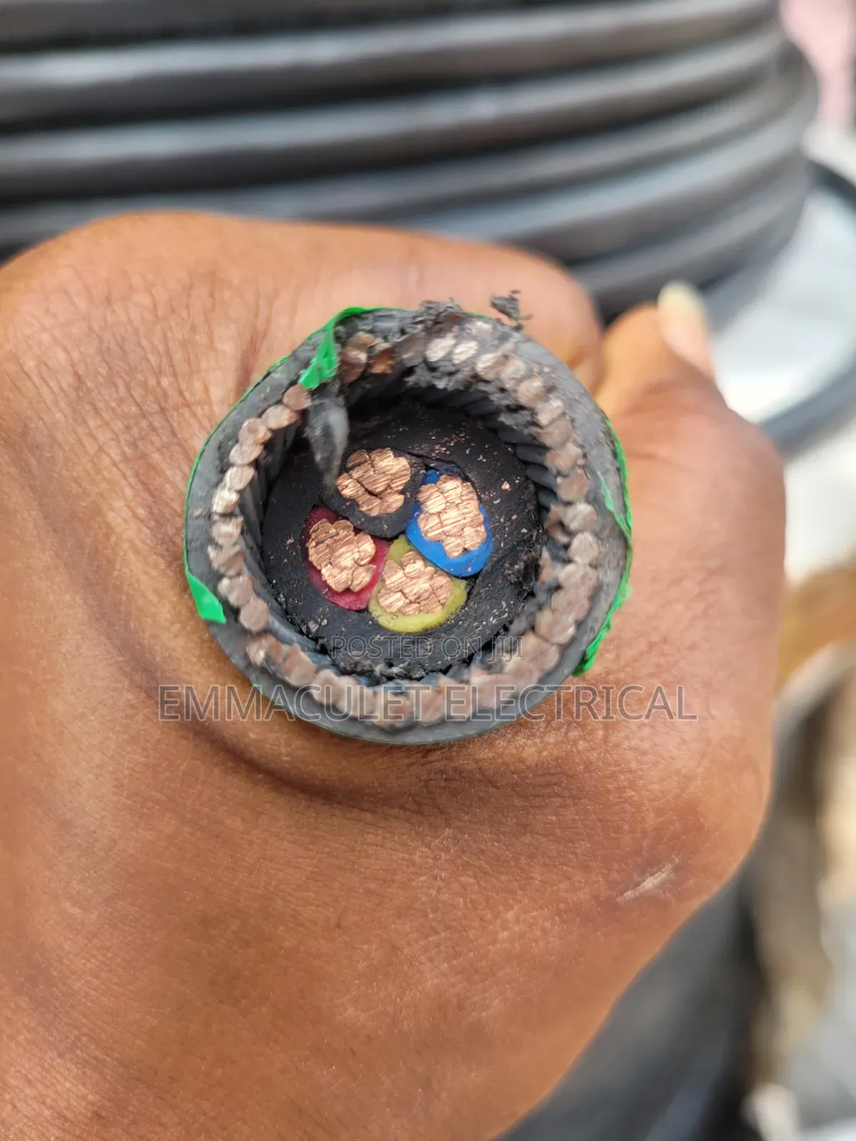 10mmx4core Armoured Cable