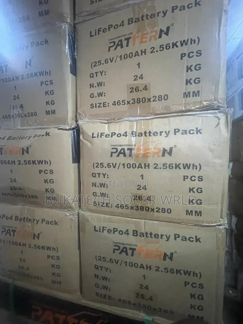 2.5kwh 24v Pattern Lithium Battery