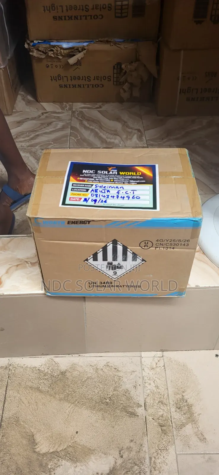 300ah Cworth Solar Lithium Battery 12v