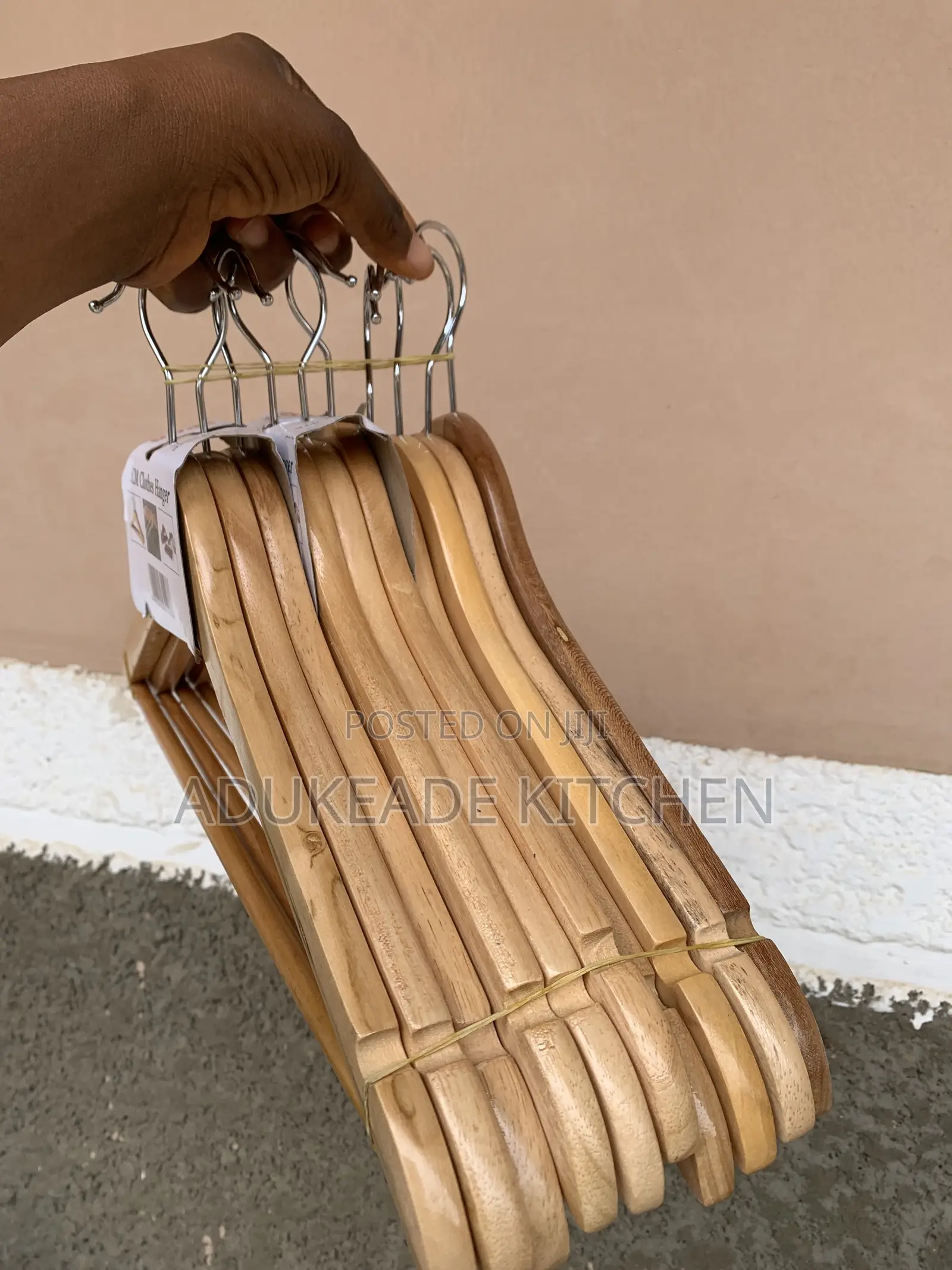 10pieces Wooden Cloth Hanger