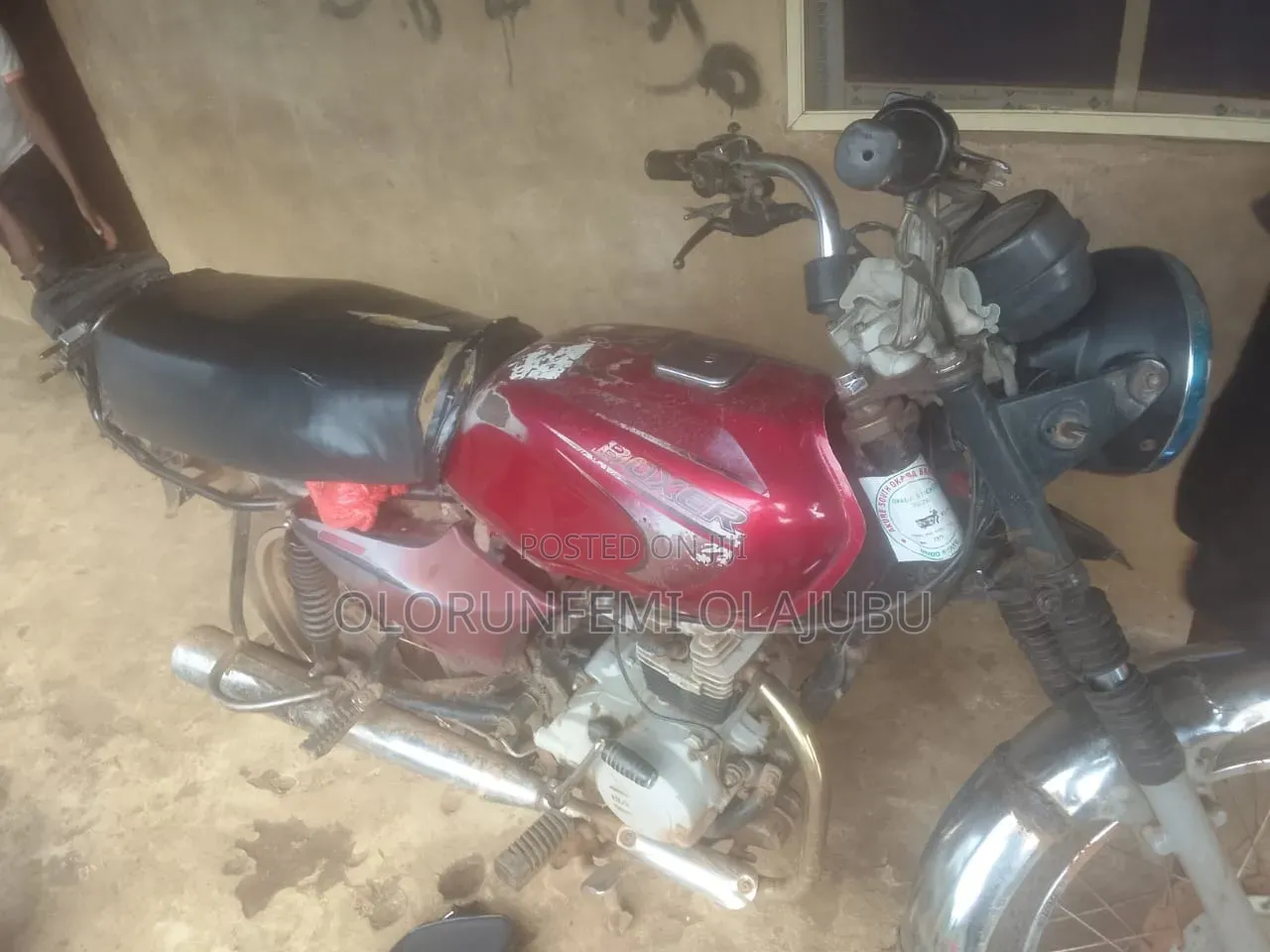 Bajaj Boxer 2009 Red