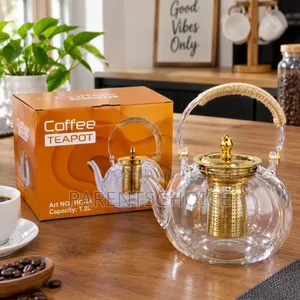 Glass Coffee & Tea Infuser Teapot – 1.4L