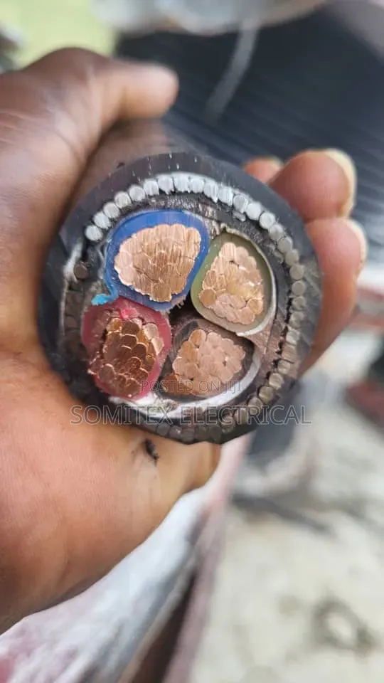 120mmx4core Amoured Cable