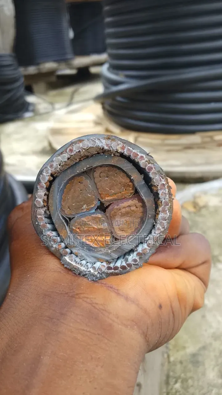 120mmx4core Amoured Cable