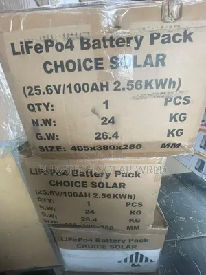 2.5kwh 24v Choice Solar Lithium Battery