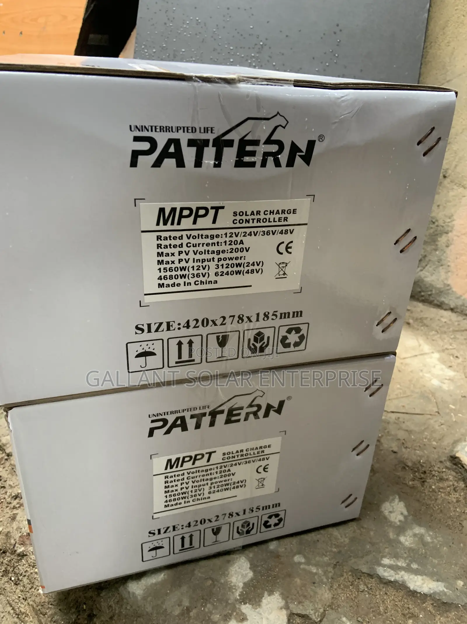 PATTERN Charge Controller 120Ah