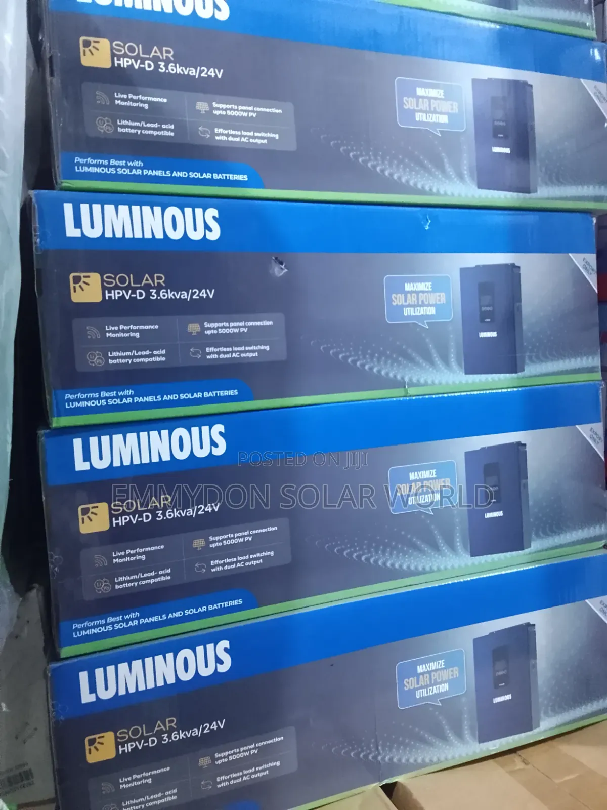 LUMINOUS Solar HPV-D 3.6kva 24v