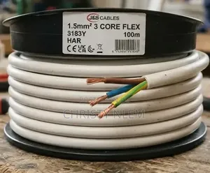 J&B 1.5mm Flex 3core Nigerian Wire 100metres