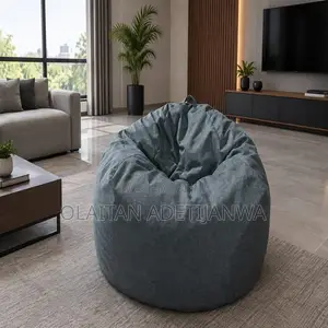 Matte Beanbag Lounger With Washable Cover for Home ,Office ,Lounge