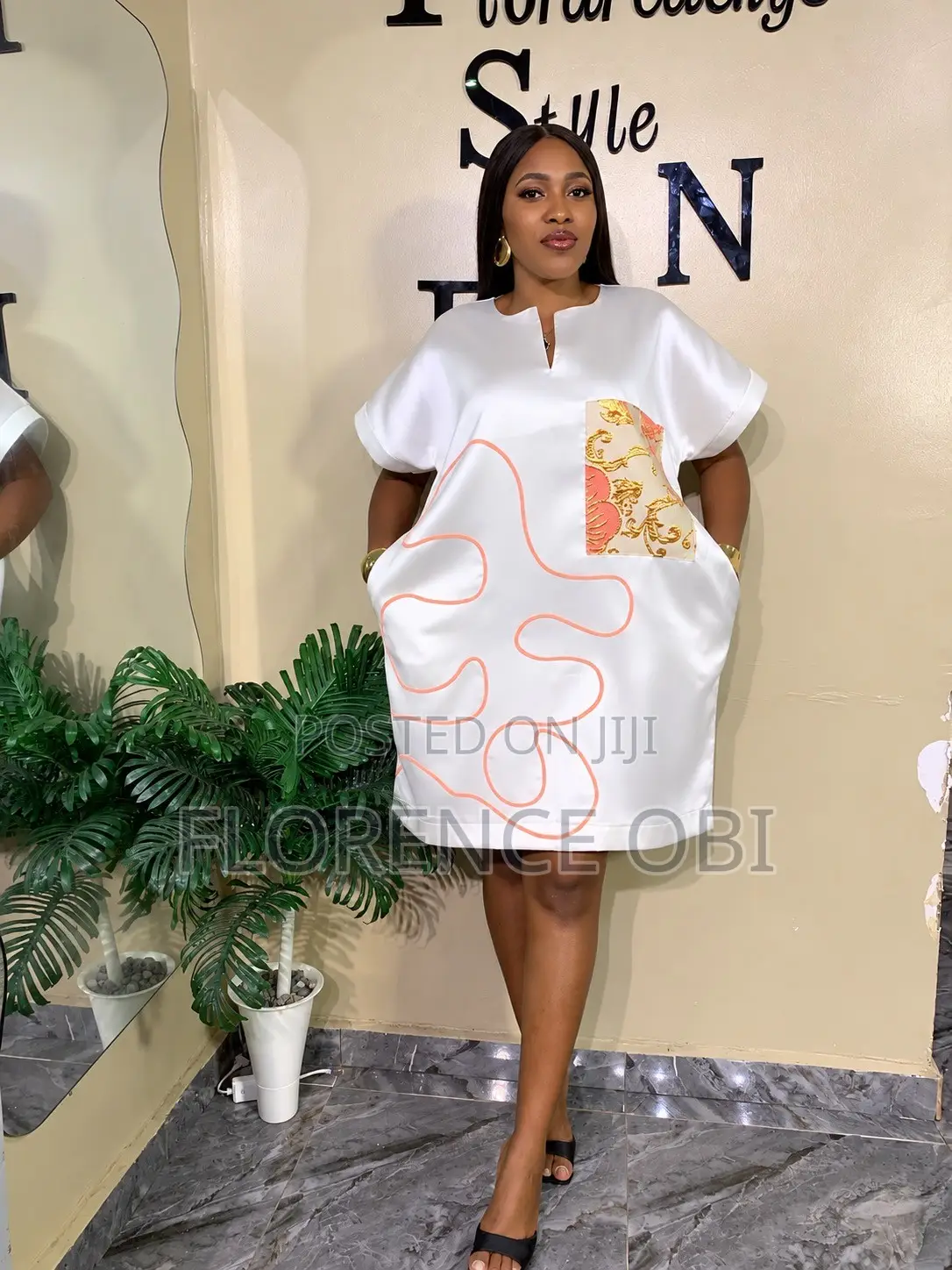 Zainab Mikado Dress