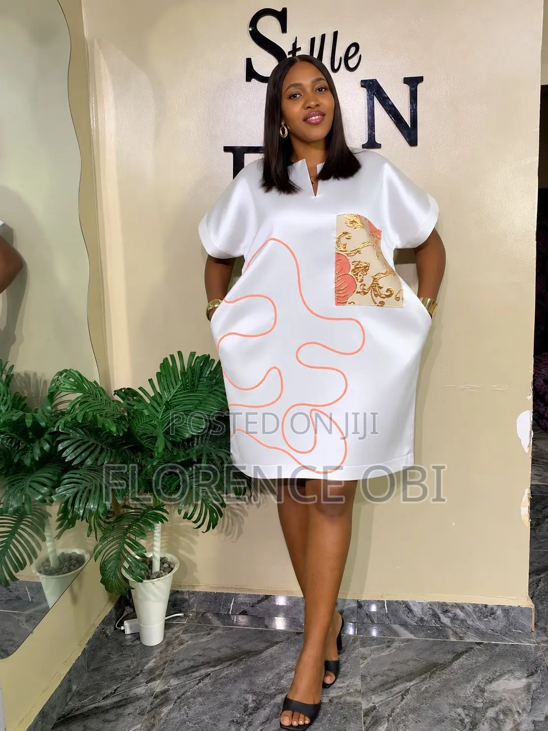 Zainab Mikado Dress