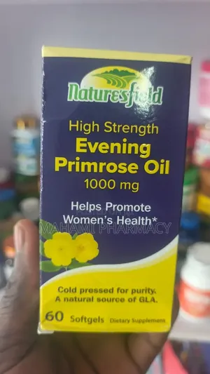 Nature's Field High Strength Evening Primrose Oil 1000mg