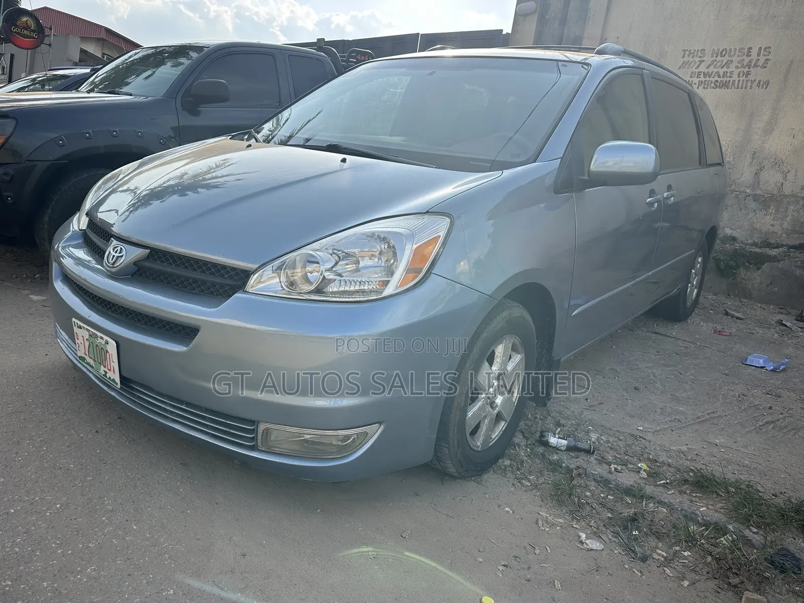 Toyota Sienna LE AWD (3.3L V6 5A) 2004 Blue