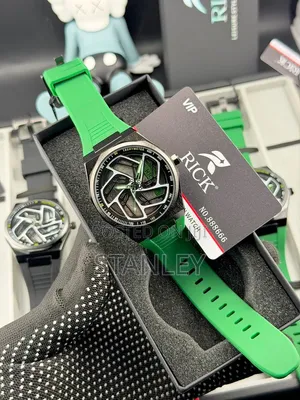 RICK - Rubber Strap 360 Spinning Wheel Face