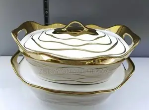 Luxury 2pics Ceramic Dish Set