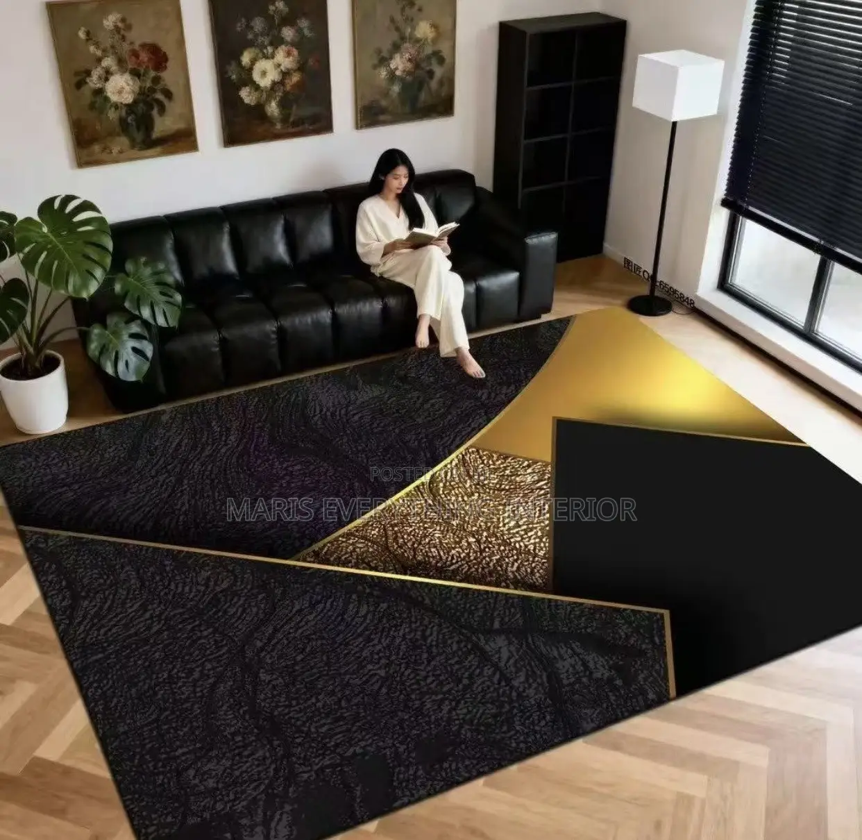 LUXURY CENTER RUG (Free Delivery Within Lagos