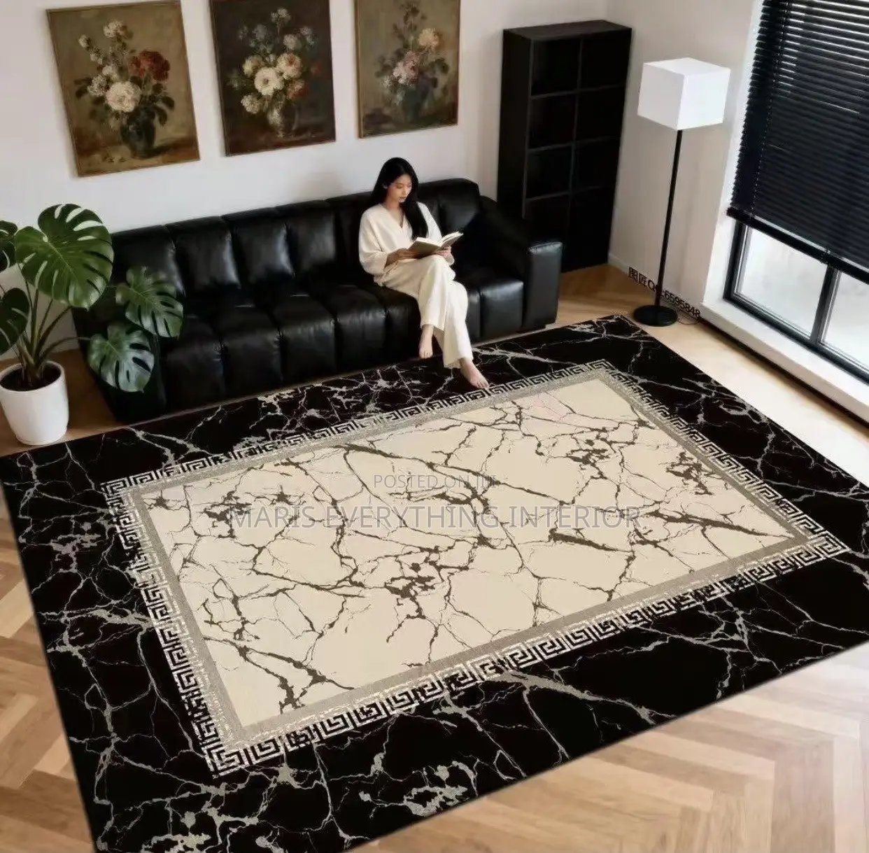 LUXURY CENTER RUG (Free Delivery Within Lagos