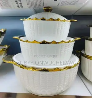 Luxury 3pics Ceramic Dish Set