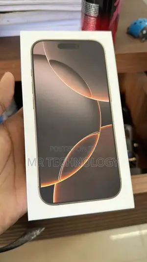 New Apple iPhone 16 Pro Max 256 GB Black