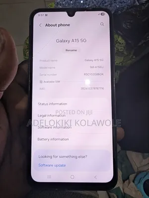 Samsung Galaxy A15 5G 64 GB Blue