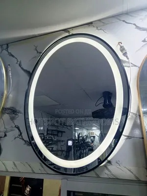 Oval Frame Led Mirror