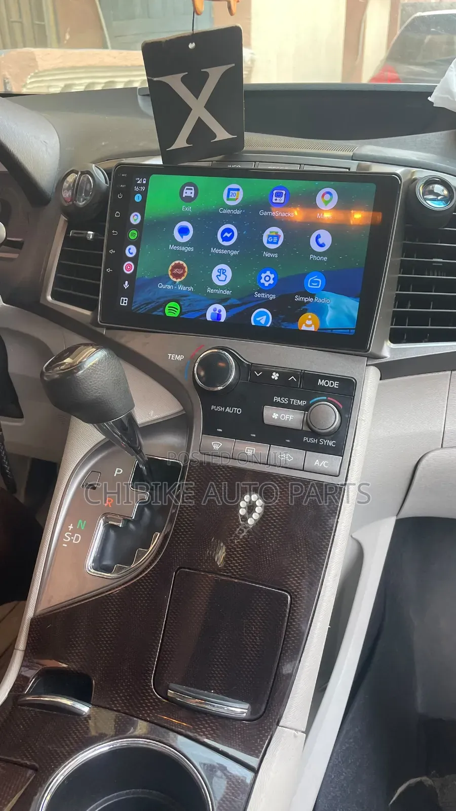 Venza Navigation Android Auto /Reverse Camera