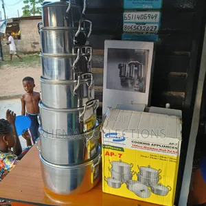 7pcs SMP Quality Aluminum Stock Pot Set