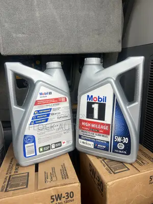 USA Imported Mobil 1 High Mileage 5w-30 Full Synthetic Engine Oil – 5L