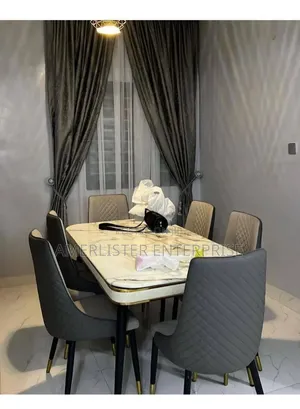 High Quality 6-Seater Marble Dining Set