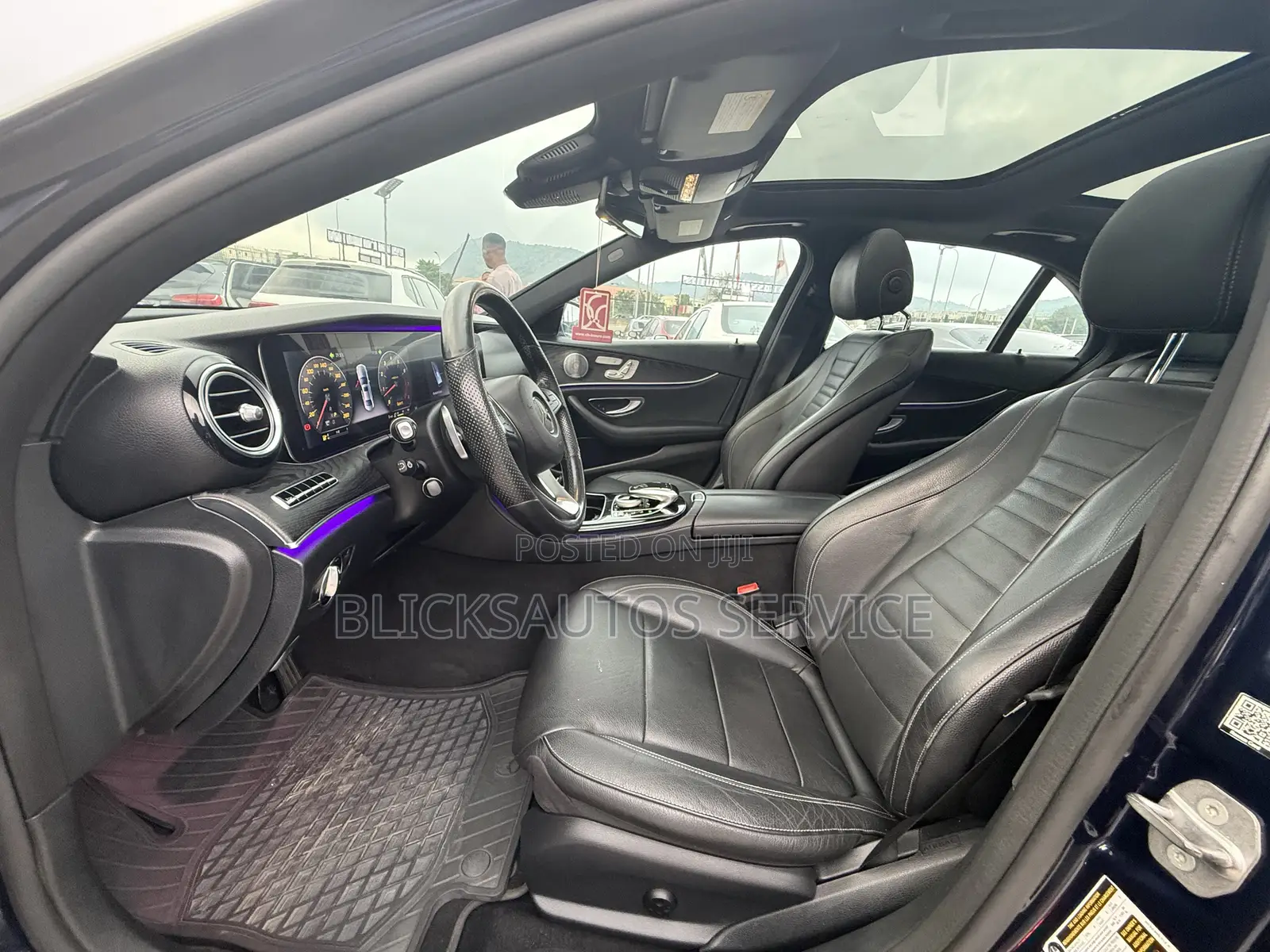 Mercedes-Benz E400 2017 Blue