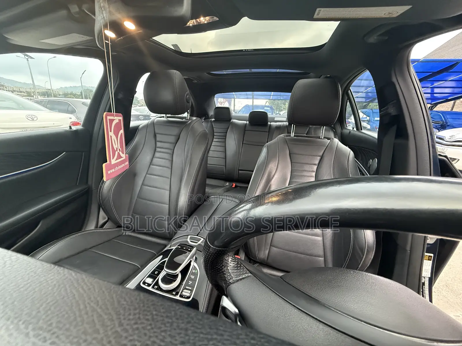 Mercedes-Benz E400 2017 Blue