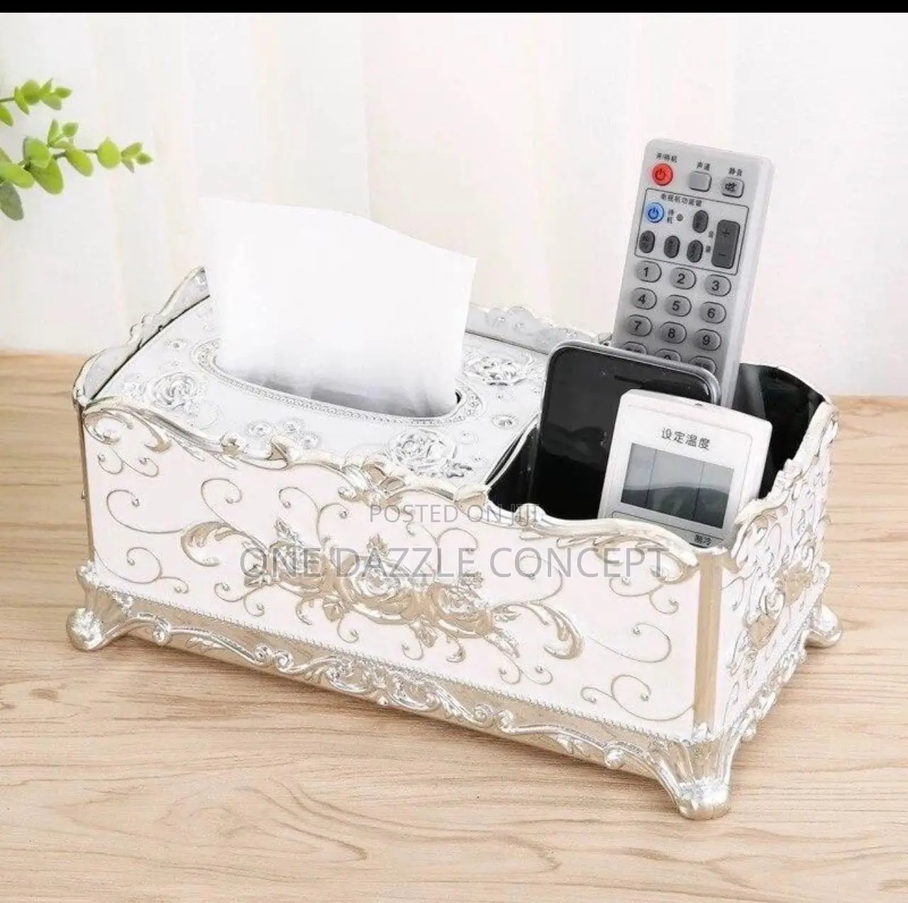 European Tissue Box Holder