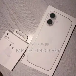 New Apple iPhone 16 128 GB White