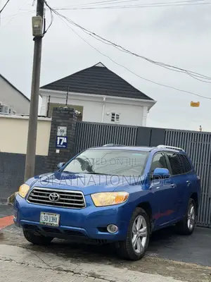 Toyota Highlander Limited 2008 Blue
