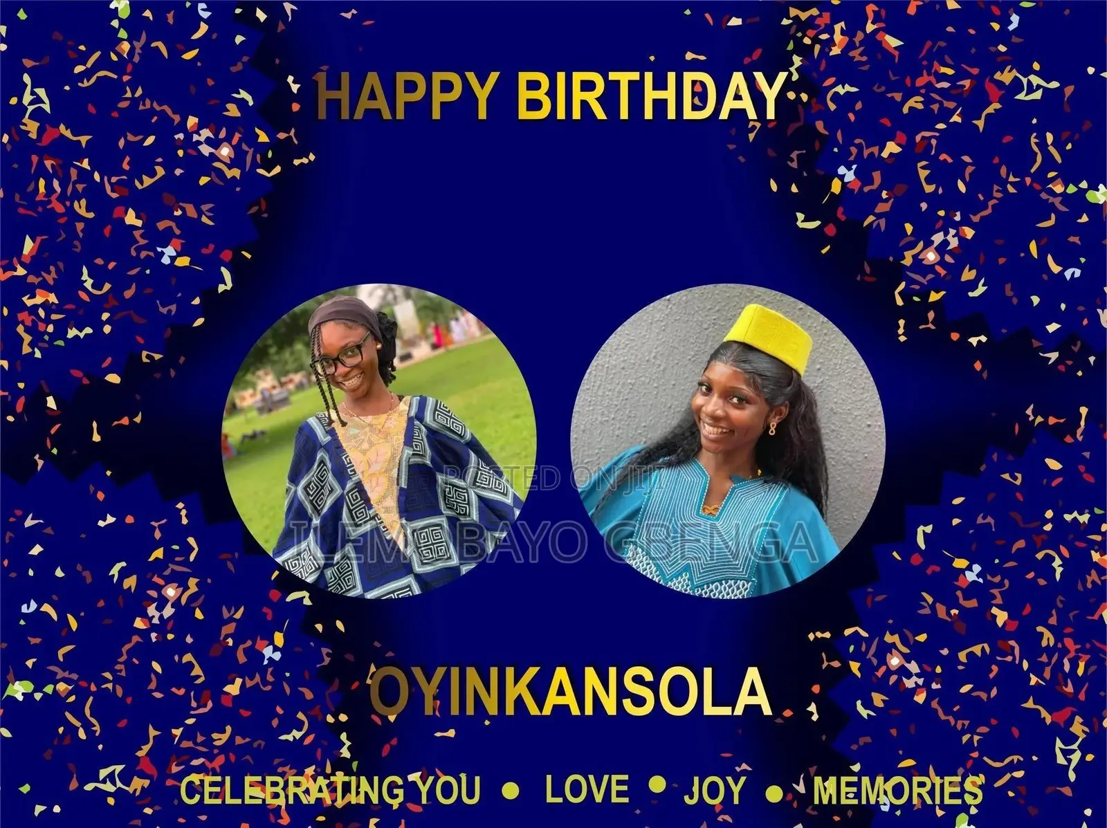Birthday Banner Design, Posters, Flyer, Logo
