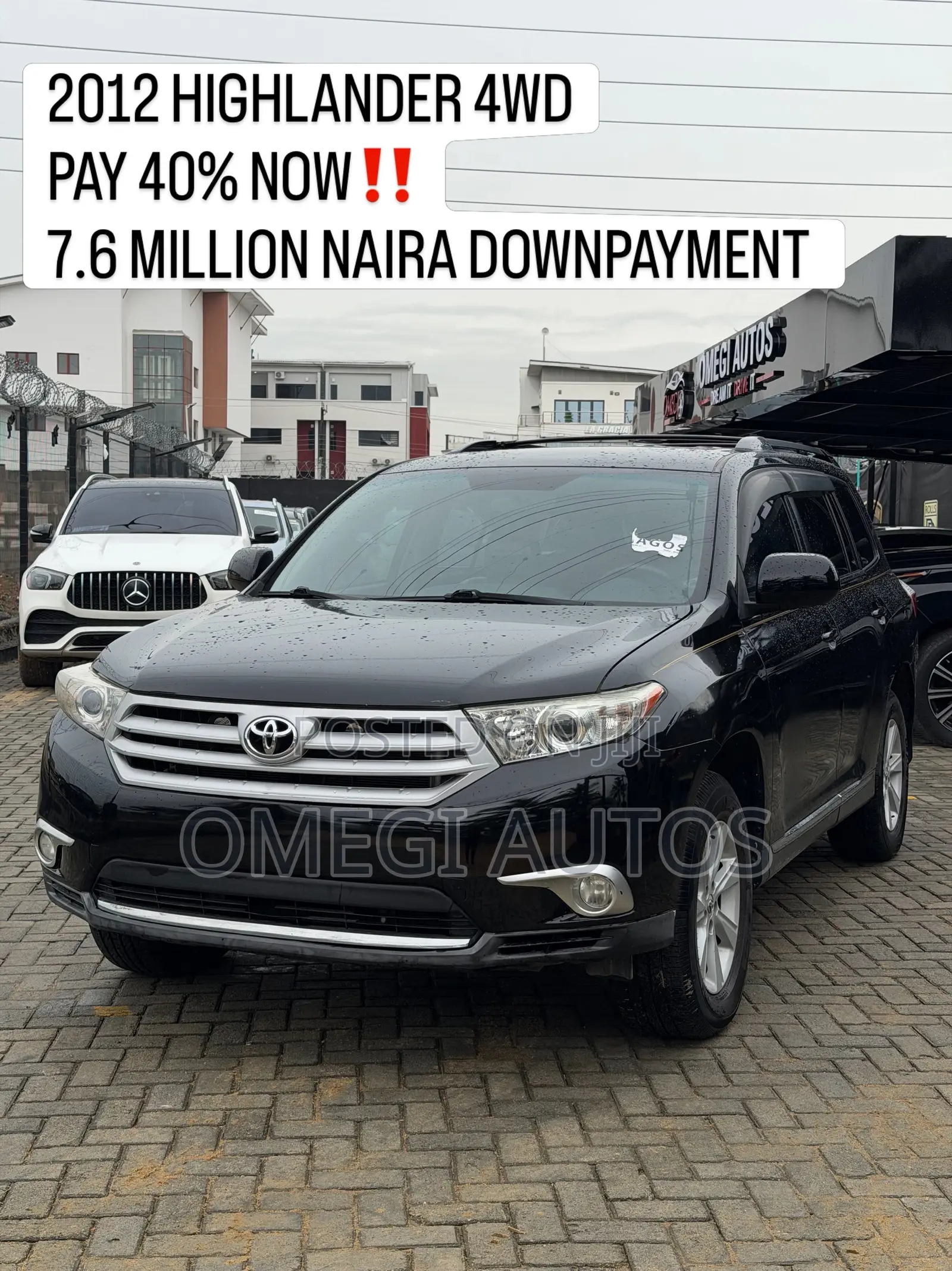 Toyota Highlander 2012 Black