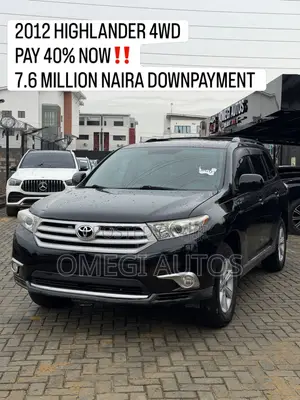 Toyota Highlander 2012 Black