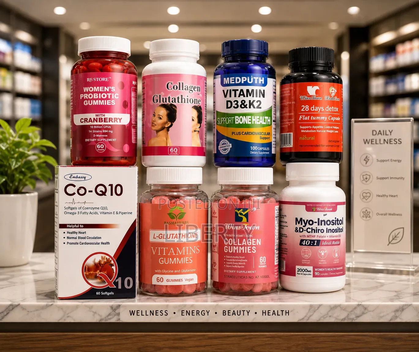Beauty Supplements and Gummies