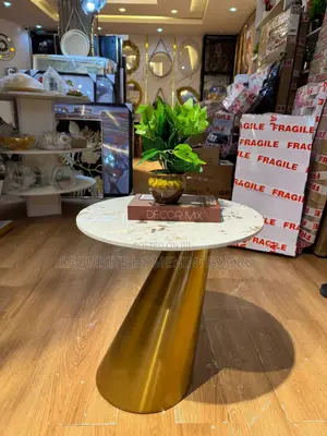 Luxury 2 in 1 Marble Top Center Table