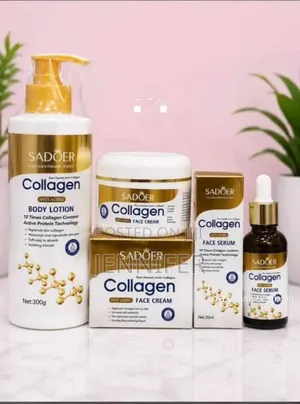 Original Sadoer Collagen Set Lotion Face CreamSerumSet ForGlowing Skin
