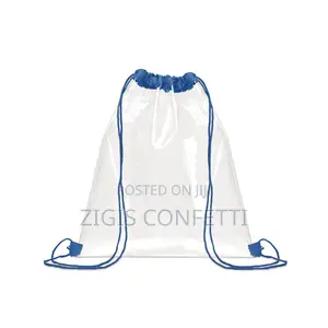 Clear Draw String Back Pack 2500 Each