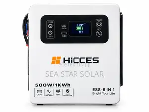 HiCCES 500W / 1kWh ESS 5-in-1 Solar Power System