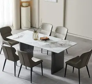 Modern Luxury Dining Table & 6 Dining Chairs