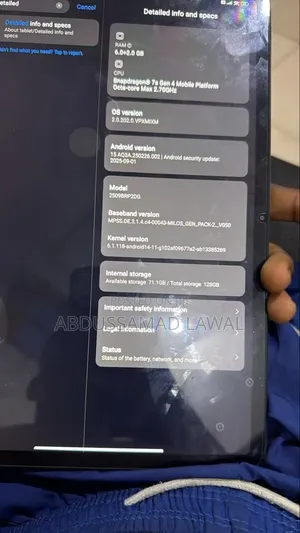 Xiaomi Redmi Pad 2 Pro 128 GB Gray