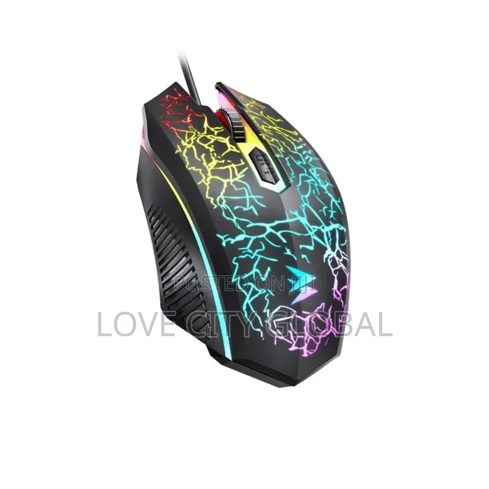 T550 RGB Gaming Keyboard & Mouse Combo Wired Full-Size Keyboard