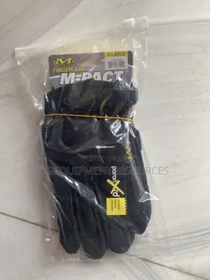 Black Mechanix Wear M-Pact Fingerless Gloves