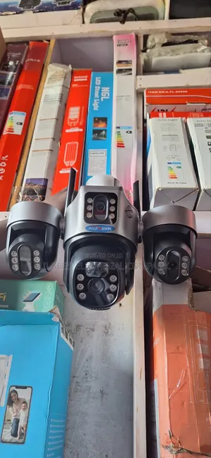 Vision Four Lens Solar CCTV Camera
